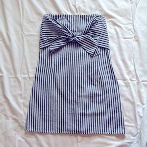 Adorable Seersucker Sun Dress